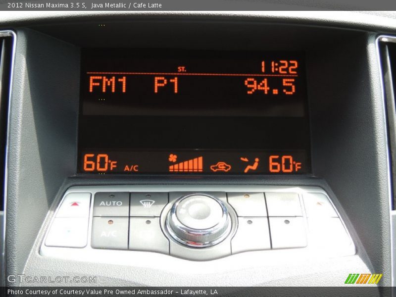 Java Metallic / Cafe Latte 2012 Nissan Maxima 3.5 S