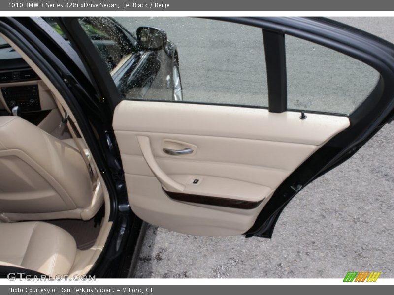 Jet Black / Beige 2010 BMW 3 Series 328i xDrive Sedan