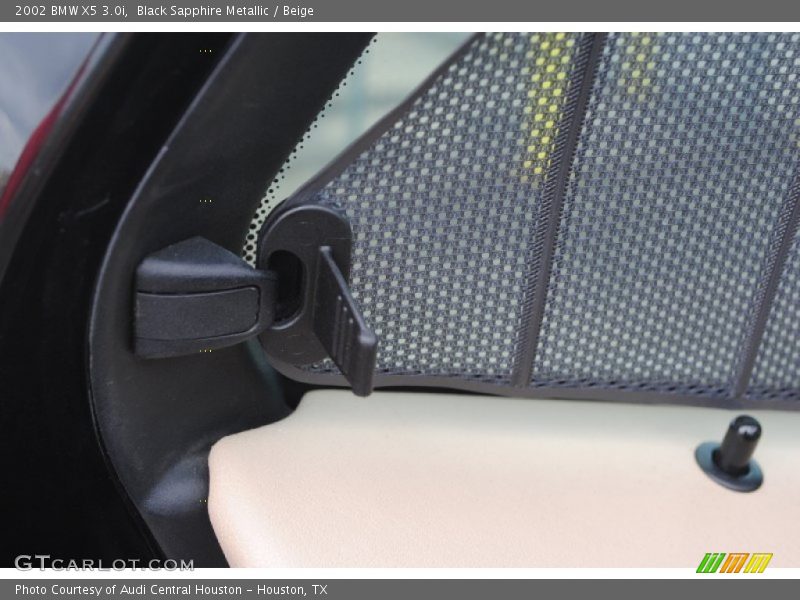 Black Sapphire Metallic / Beige 2002 BMW X5 3.0i
