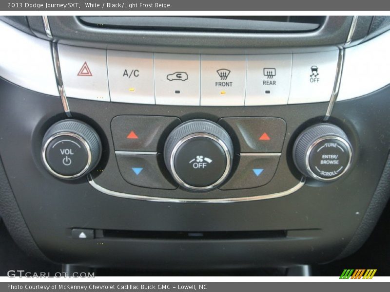 Controls of 2013 Journey SXT