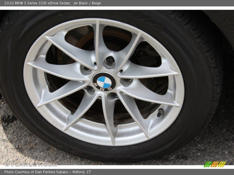 Jet Black / Beige 2010 BMW 3 Series 328i xDrive Sedan