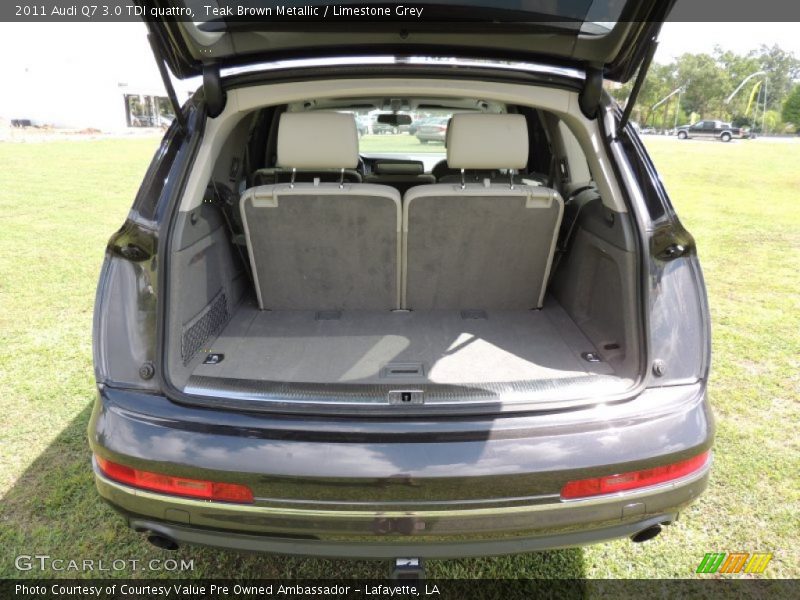 Teak Brown Metallic / Limestone Grey 2011 Audi Q7 3.0 TDI quattro