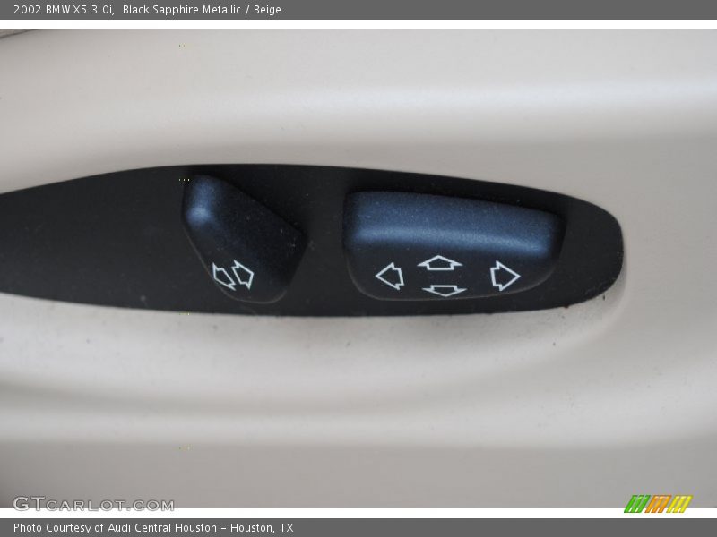 Black Sapphire Metallic / Beige 2002 BMW X5 3.0i