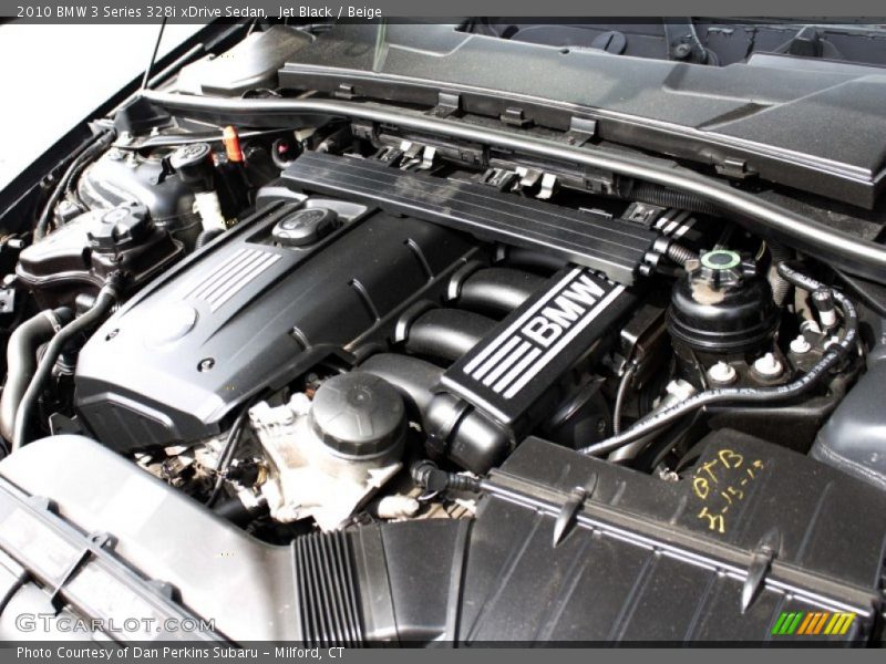 Jet Black / Beige 2010 BMW 3 Series 328i xDrive Sedan