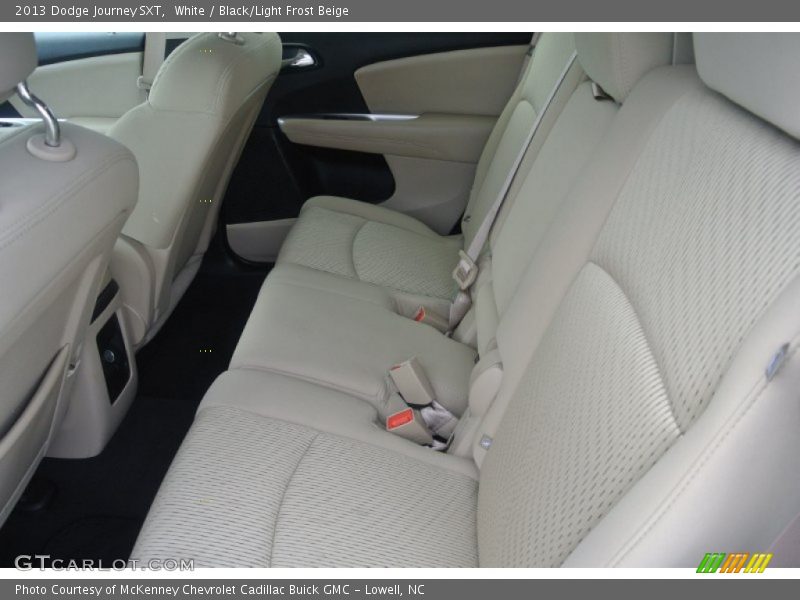 Rear Seat of 2013 Journey SXT