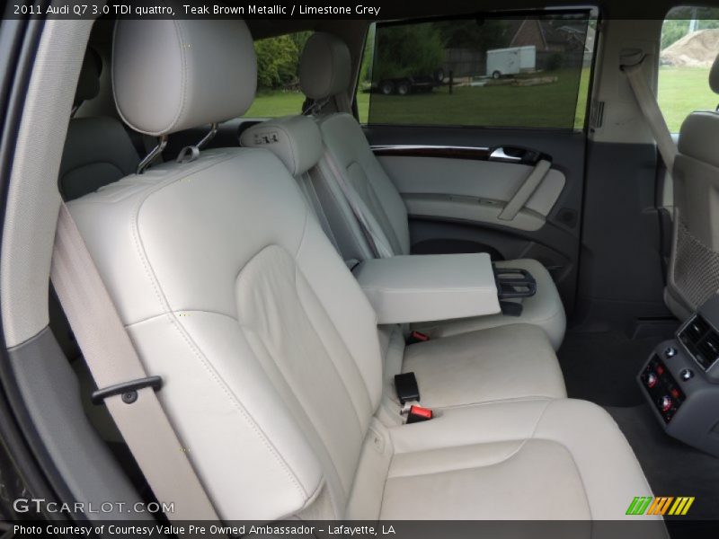 Teak Brown Metallic / Limestone Grey 2011 Audi Q7 3.0 TDI quattro