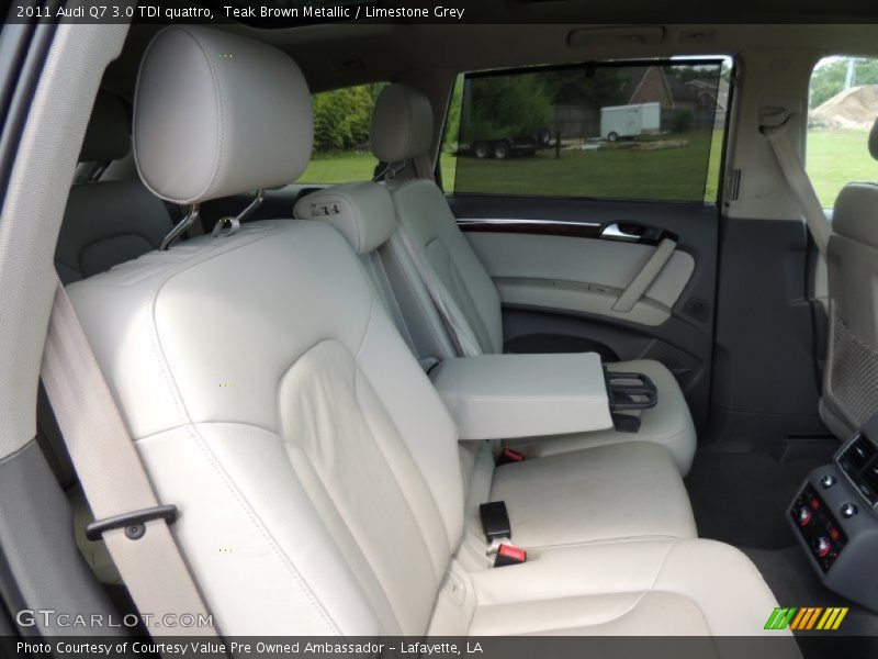 Teak Brown Metallic / Limestone Grey 2011 Audi Q7 3.0 TDI quattro