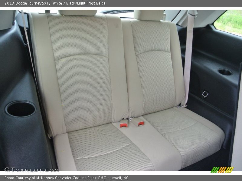 Rear Seat of 2013 Journey SXT