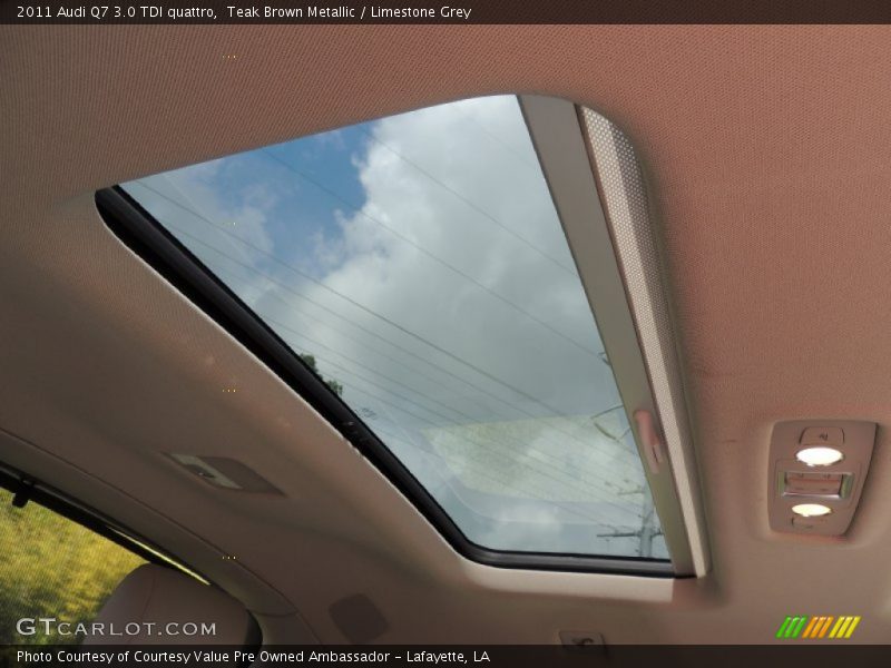 Teak Brown Metallic / Limestone Grey 2011 Audi Q7 3.0 TDI quattro