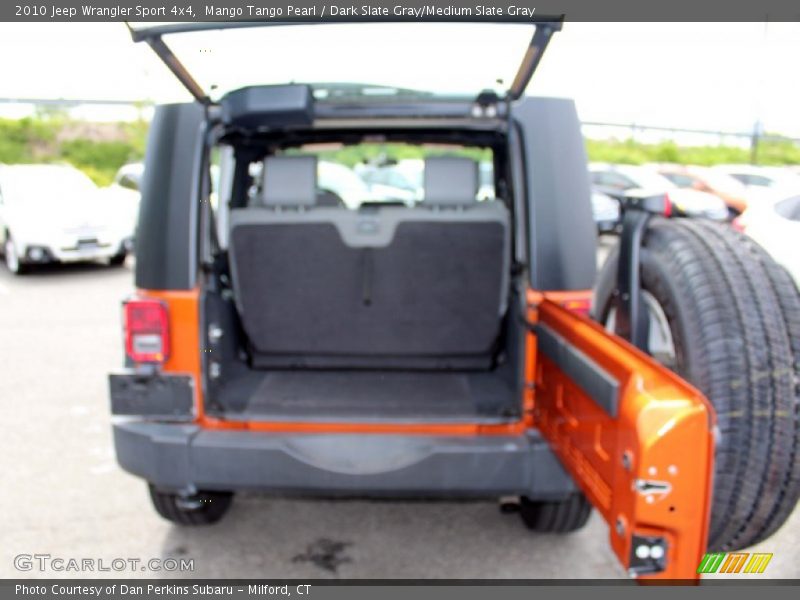 Mango Tango Pearl / Dark Slate Gray/Medium Slate Gray 2010 Jeep Wrangler Sport 4x4