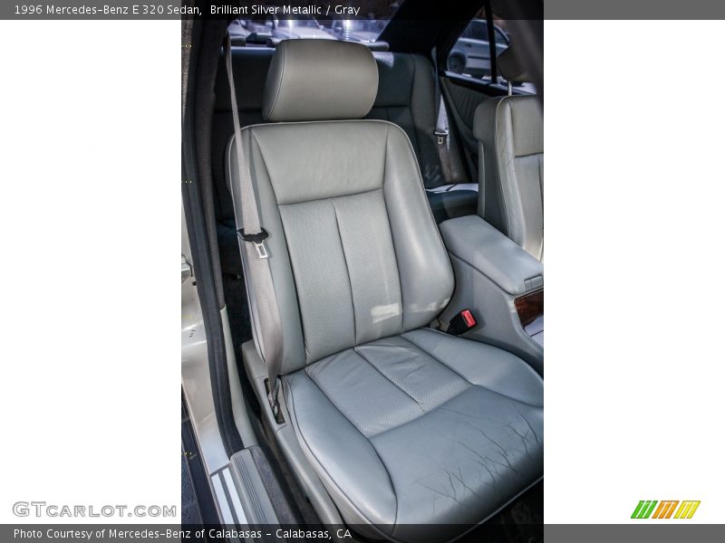 Front Seat of 1996 E 320 Sedan