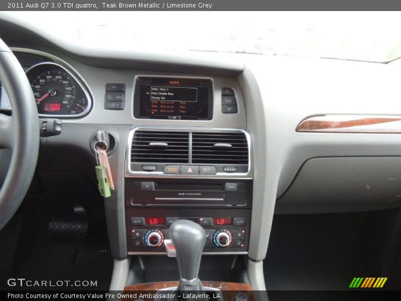 Teak Brown Metallic / Limestone Grey 2011 Audi Q7 3.0 TDI quattro