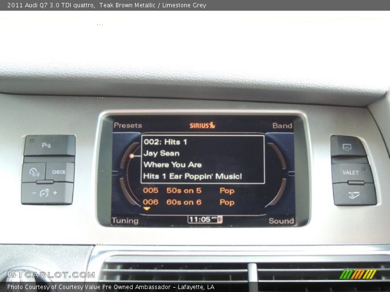 Teak Brown Metallic / Limestone Grey 2011 Audi Q7 3.0 TDI quattro