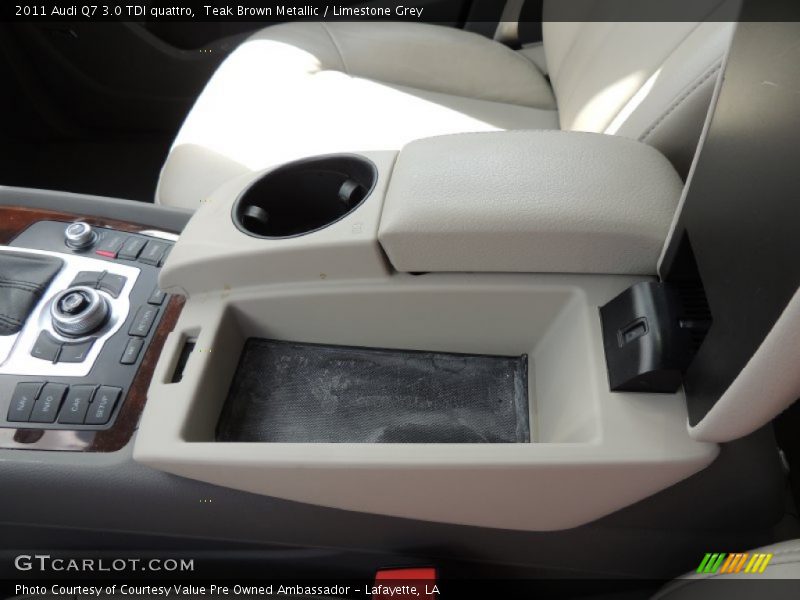 Teak Brown Metallic / Limestone Grey 2011 Audi Q7 3.0 TDI quattro
