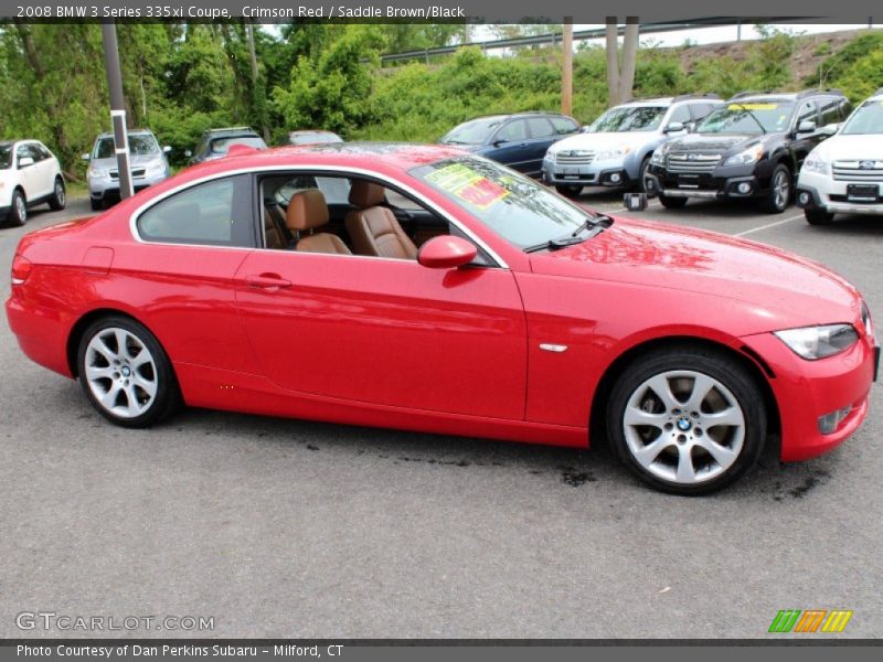  2008 3 Series 335xi Coupe Crimson Red