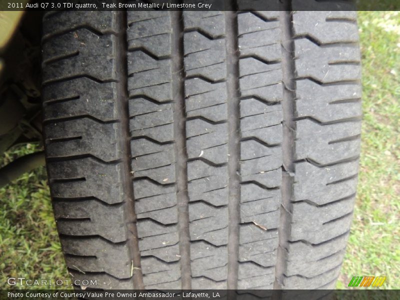 Teak Brown Metallic / Limestone Grey 2011 Audi Q7 3.0 TDI quattro