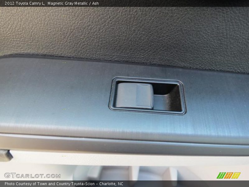 Magnetic Gray Metallic / Ash 2012 Toyota Camry L