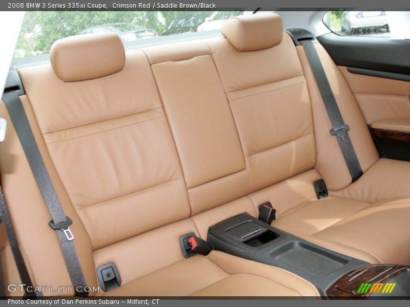 Rear Seat of 2008 3 Series 335xi Coupe