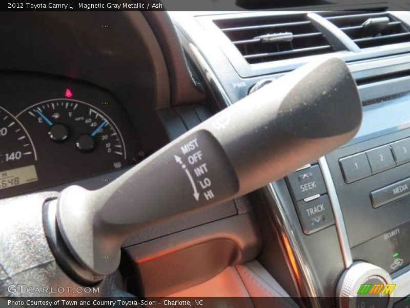 Controls of 2012 Camry L