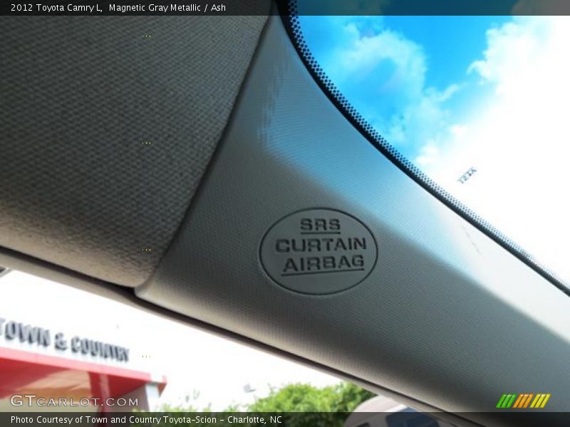 Magnetic Gray Metallic / Ash 2012 Toyota Camry L