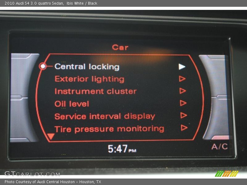Ibis White / Black 2010 Audi S4 3.0 quattro Sedan