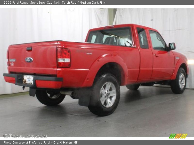 Torch Red / Medium Dark Flint 2006 Ford Ranger Sport SuperCab 4x4