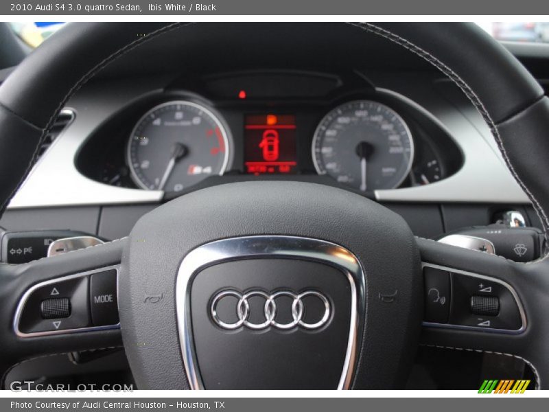 Ibis White / Black 2010 Audi S4 3.0 quattro Sedan