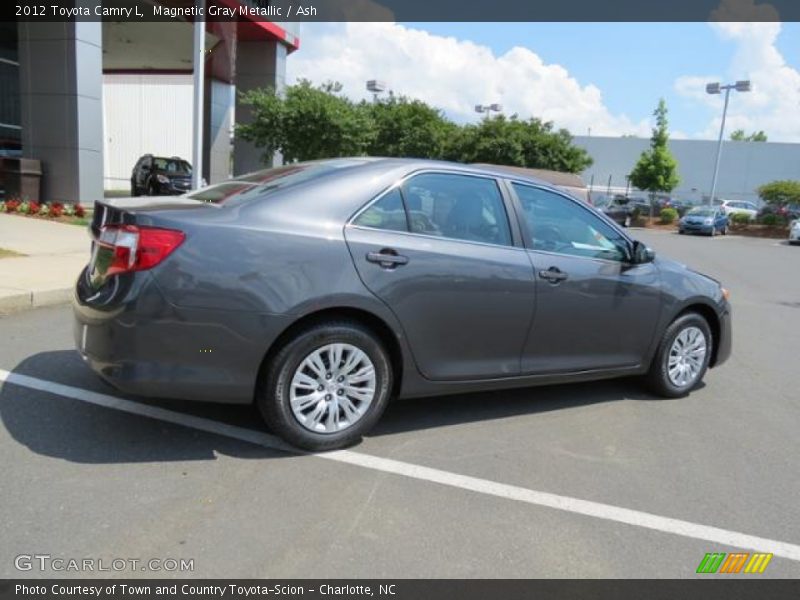 Magnetic Gray Metallic / Ash 2012 Toyota Camry L