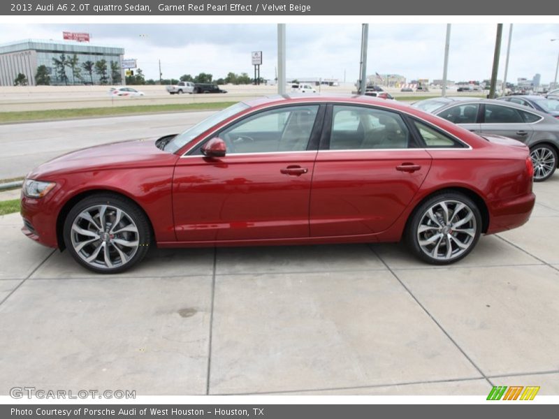  2013 A6 2.0T quattro Sedan Garnet Red Pearl Effect
