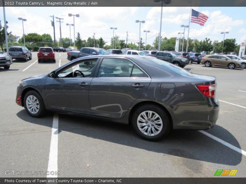 Magnetic Gray Metallic / Ash 2012 Toyota Camry L