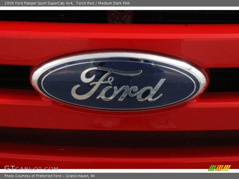 Torch Red / Medium Dark Flint 2006 Ford Ranger Sport SuperCab 4x4