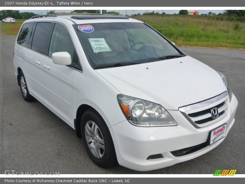 Taffeta White / Ivory 2007 Honda Odyssey EX-L