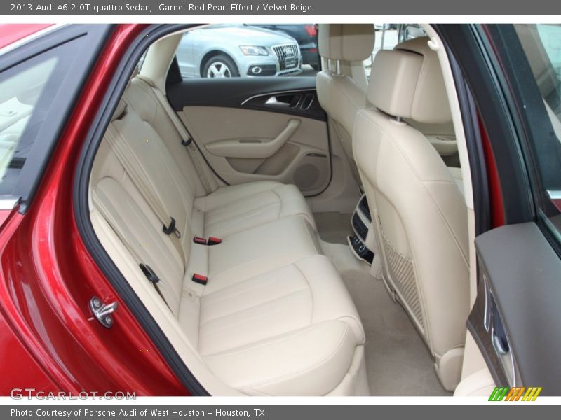Rear Seat of 2013 A6 2.0T quattro Sedan