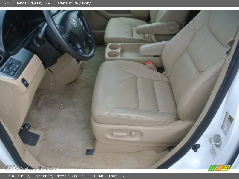 Taffeta White / Ivory 2007 Honda Odyssey EX-L