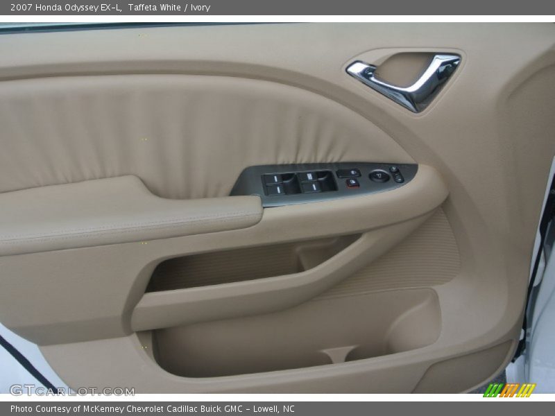 Taffeta White / Ivory 2007 Honda Odyssey EX-L