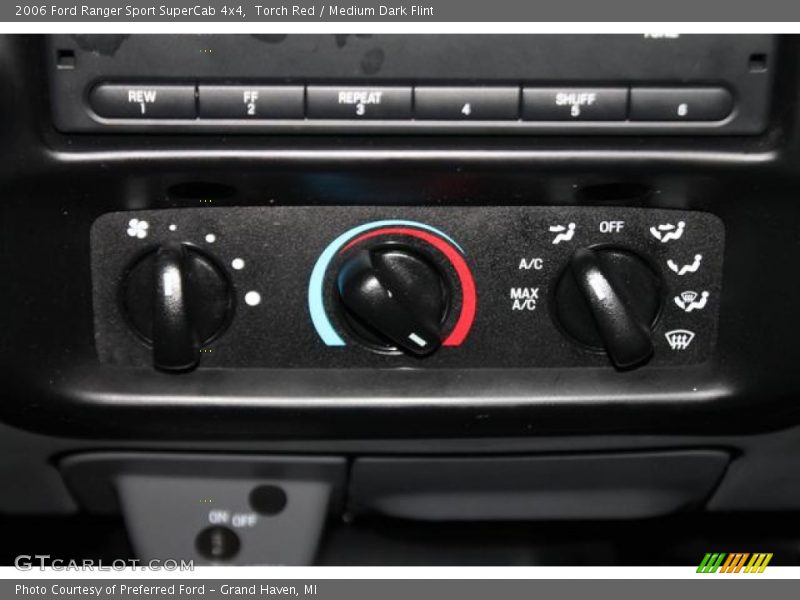 Torch Red / Medium Dark Flint 2006 Ford Ranger Sport SuperCab 4x4