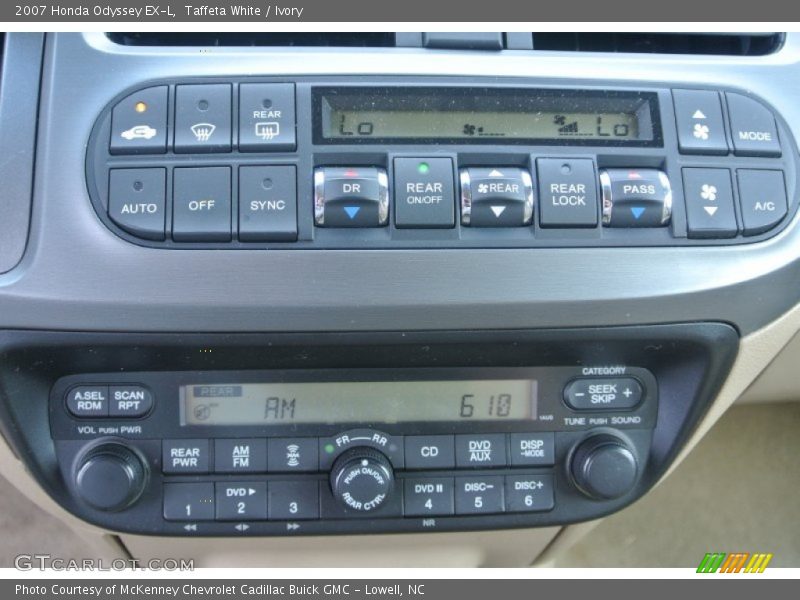 Taffeta White / Ivory 2007 Honda Odyssey EX-L