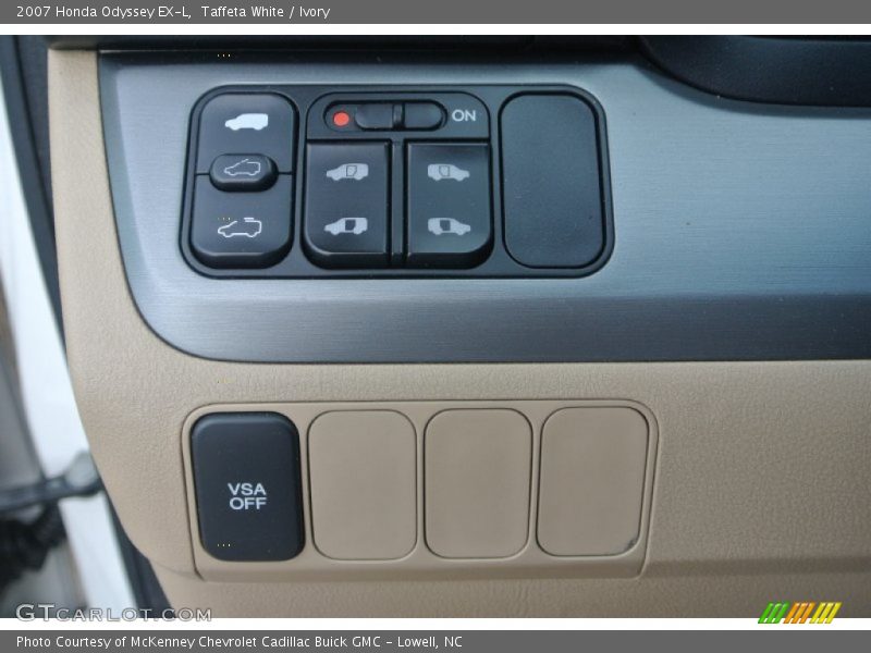 Taffeta White / Ivory 2007 Honda Odyssey EX-L
