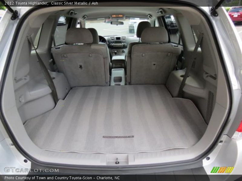  2012 Highlander  Trunk