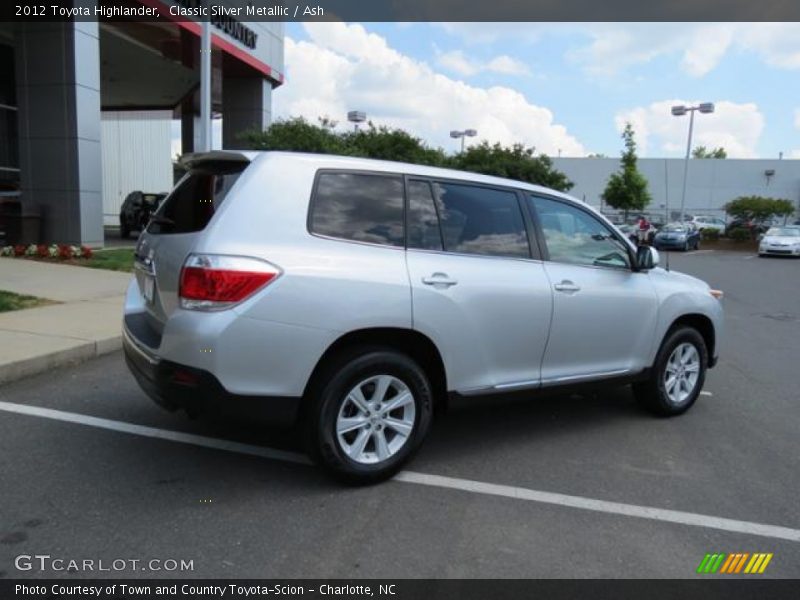Classic Silver Metallic / Ash 2012 Toyota Highlander
