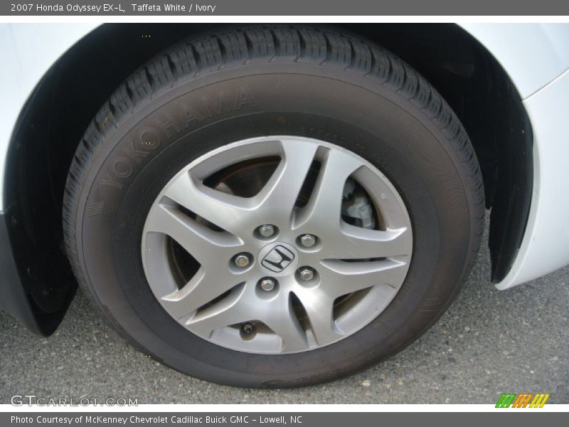 Taffeta White / Ivory 2007 Honda Odyssey EX-L