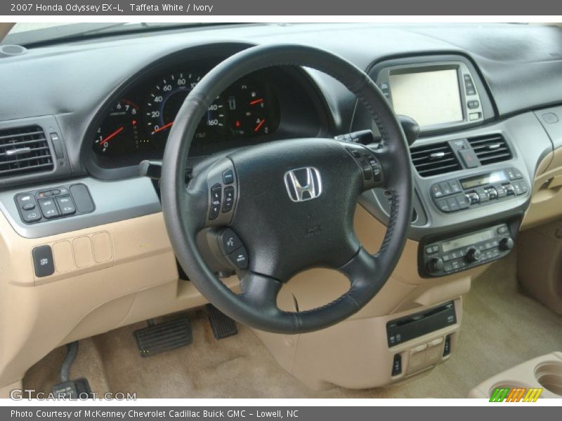 Taffeta White / Ivory 2007 Honda Odyssey EX-L