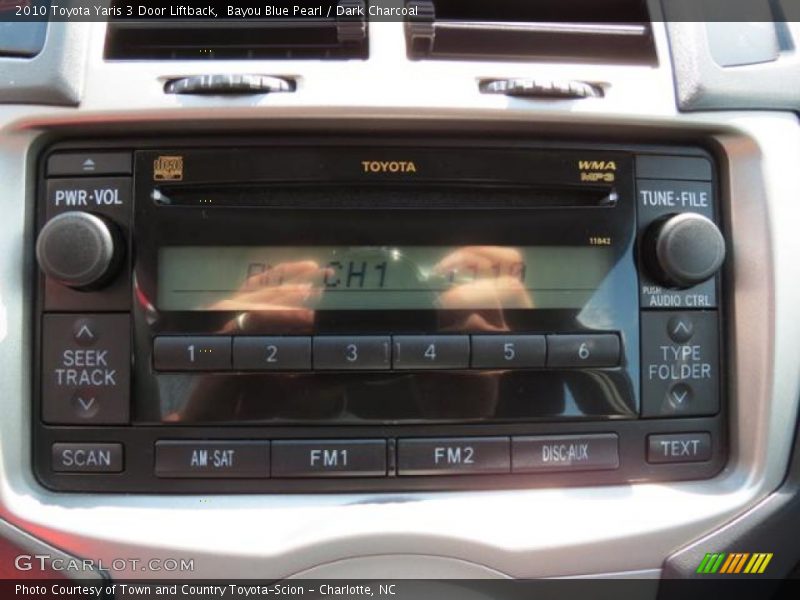 Audio System of 2010 Yaris 3 Door Liftback