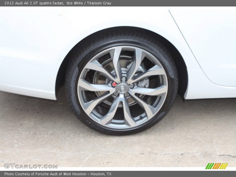 Ibis White / Titanium Gray 2013 Audi A6 2.0T quattro Sedan
