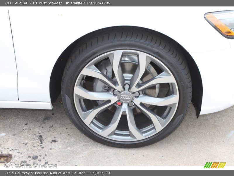 Ibis White / Titanium Gray 2013 Audi A6 2.0T quattro Sedan