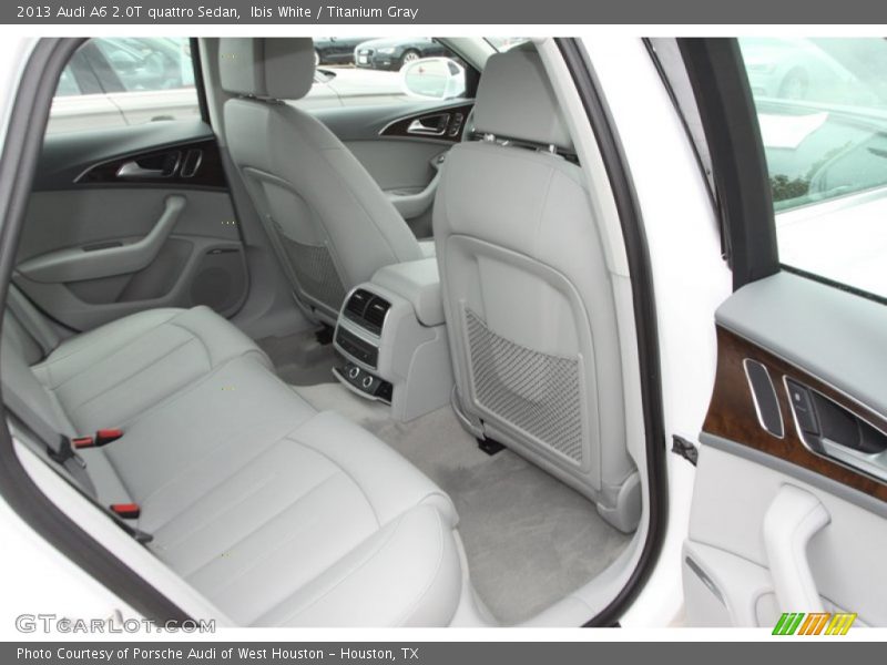 Ibis White / Titanium Gray 2013 Audi A6 2.0T quattro Sedan