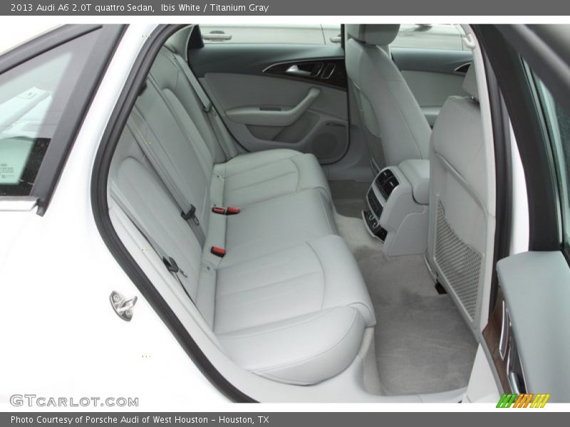 Ibis White / Titanium Gray 2013 Audi A6 2.0T quattro Sedan