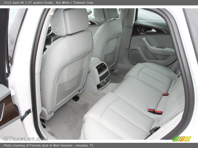 Ibis White / Titanium Gray 2013 Audi A6 2.0T quattro Sedan