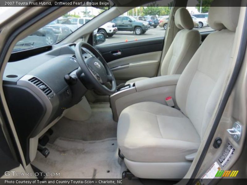  2007 Prius Hybrid Bisque Beige Interior