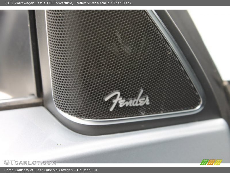 Reflex Silver Metallic / Titan Black 2013 Volkswagen Beetle TDI Convertible